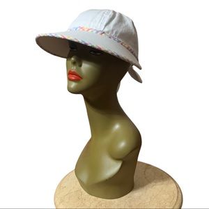 Wide Brim Visor with Bow
